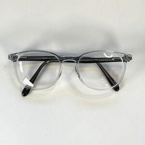 Casino‎ Terry by Ideal Optics Eyeglasses Frame Only 51-21-145 Crystal Clear